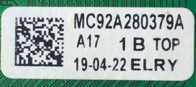 MAIN PARA TV SAMSUNG 4K·UHD·HDR / NUMERO DE PARTE BN96-52602B / KANT_SU2E_AU7000 / BN9652602B / PANEL	CY-BT043HGCV4H / DISPLAY PT430GT01-8 VER.1.1 / BN96-53813A / BN9653813A / MODELO UN43TU7000 / UN43TU7000FXZA XE12 - Imagen 3